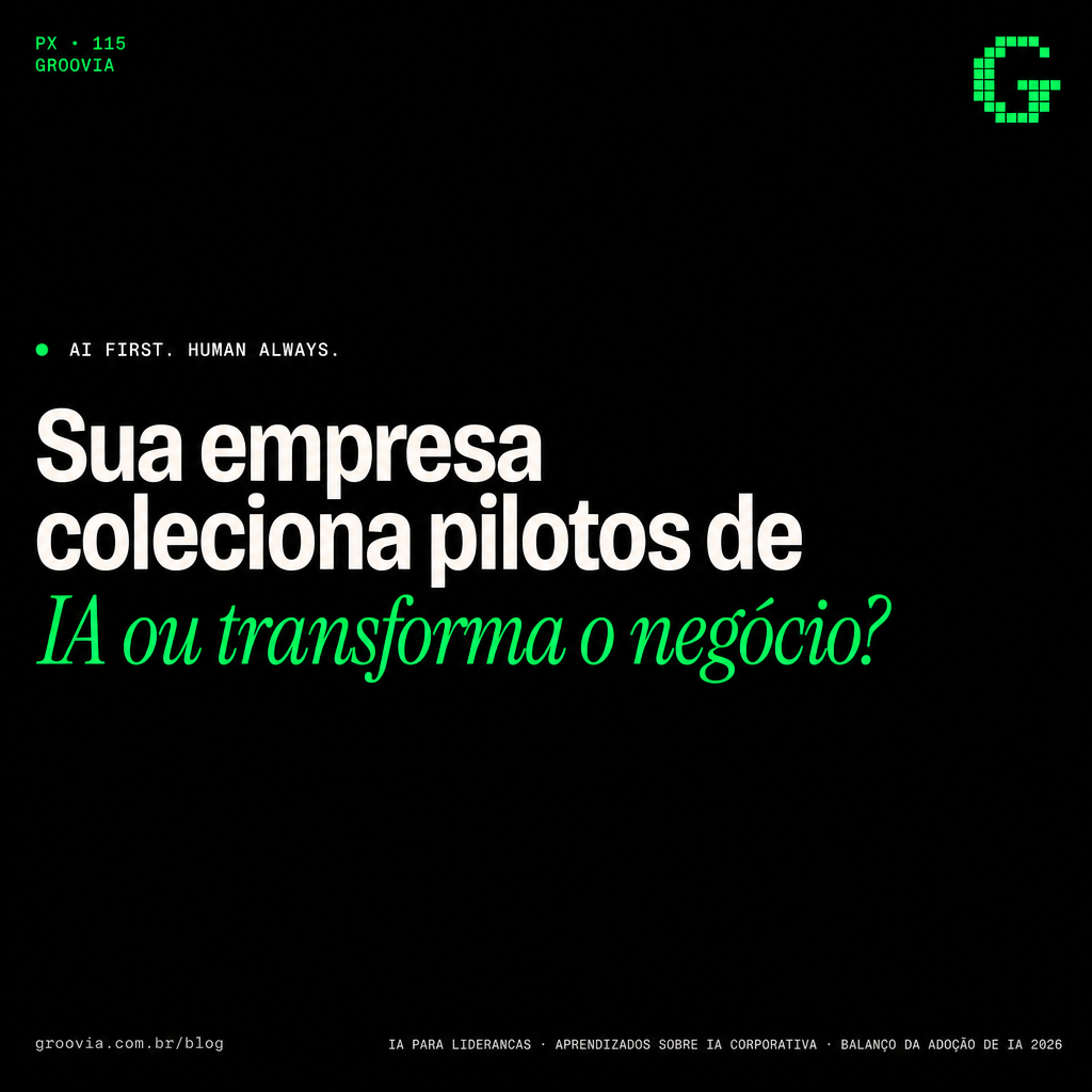 100 artigos depois: o que eu aprendi conversando com executivos sobre IA