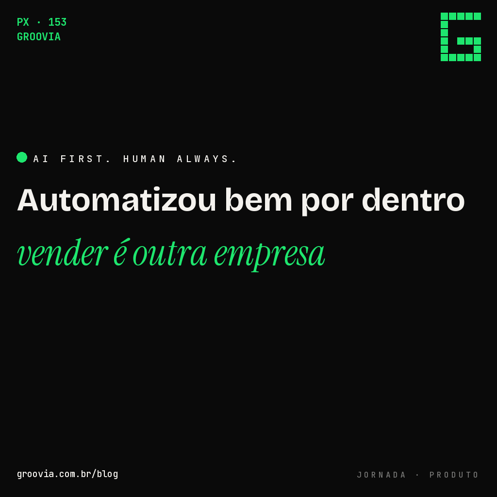 O seu agente de IA interno pode virar produto? A pergunta que toda empresa que automatizou bem se faz