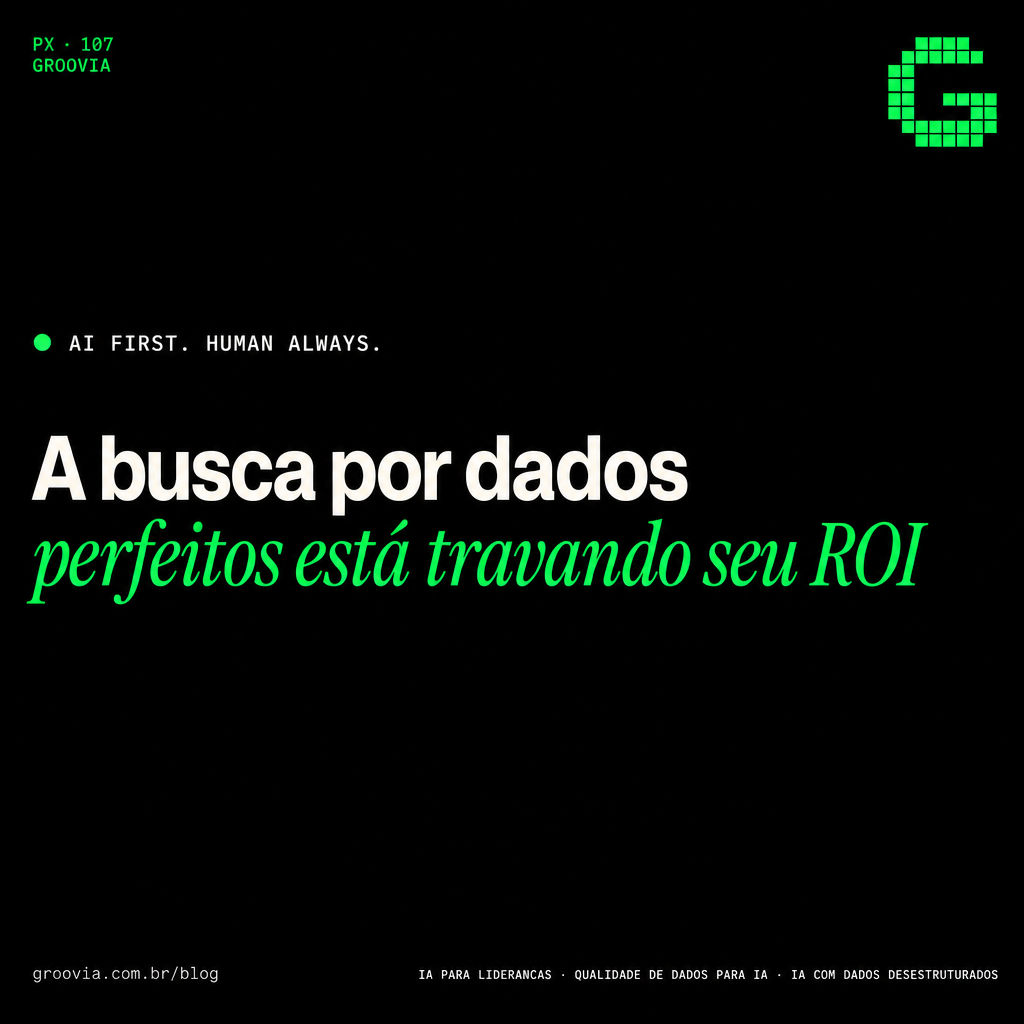 Preciso arrumar os dados antes de começar com IA? A ordem que funciona