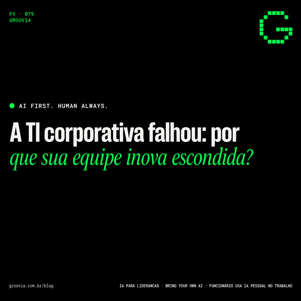 BYOAI: quando o funcionário prefere a IA dele à que a empresa oferece