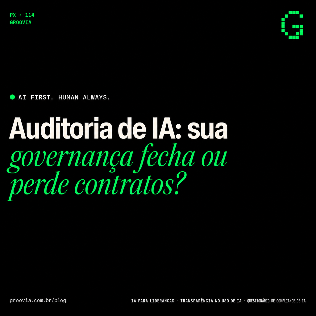 O seu cliente vai perguntar se vocês usam IA: a resposta que fortalece a marca