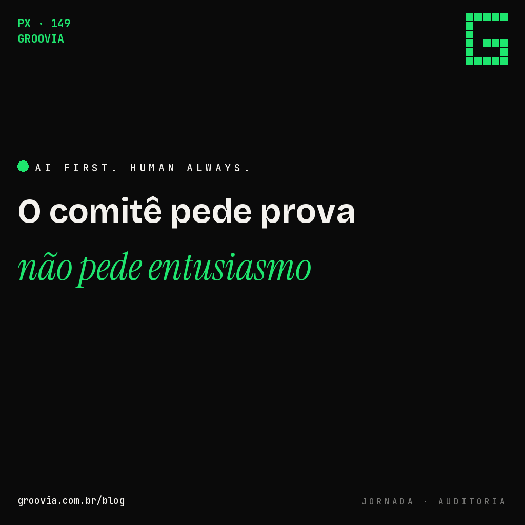 O comitê de auditoria vai perguntar sobre os seus agentes de IA. Sua empresa tem resposta?