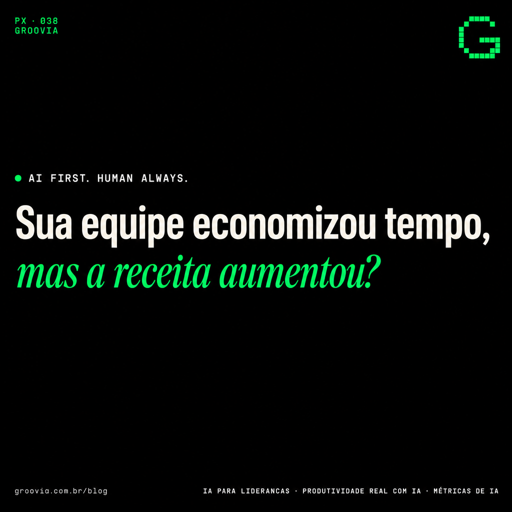 Como medir a produtividade real que a IA trouxe para a equipe