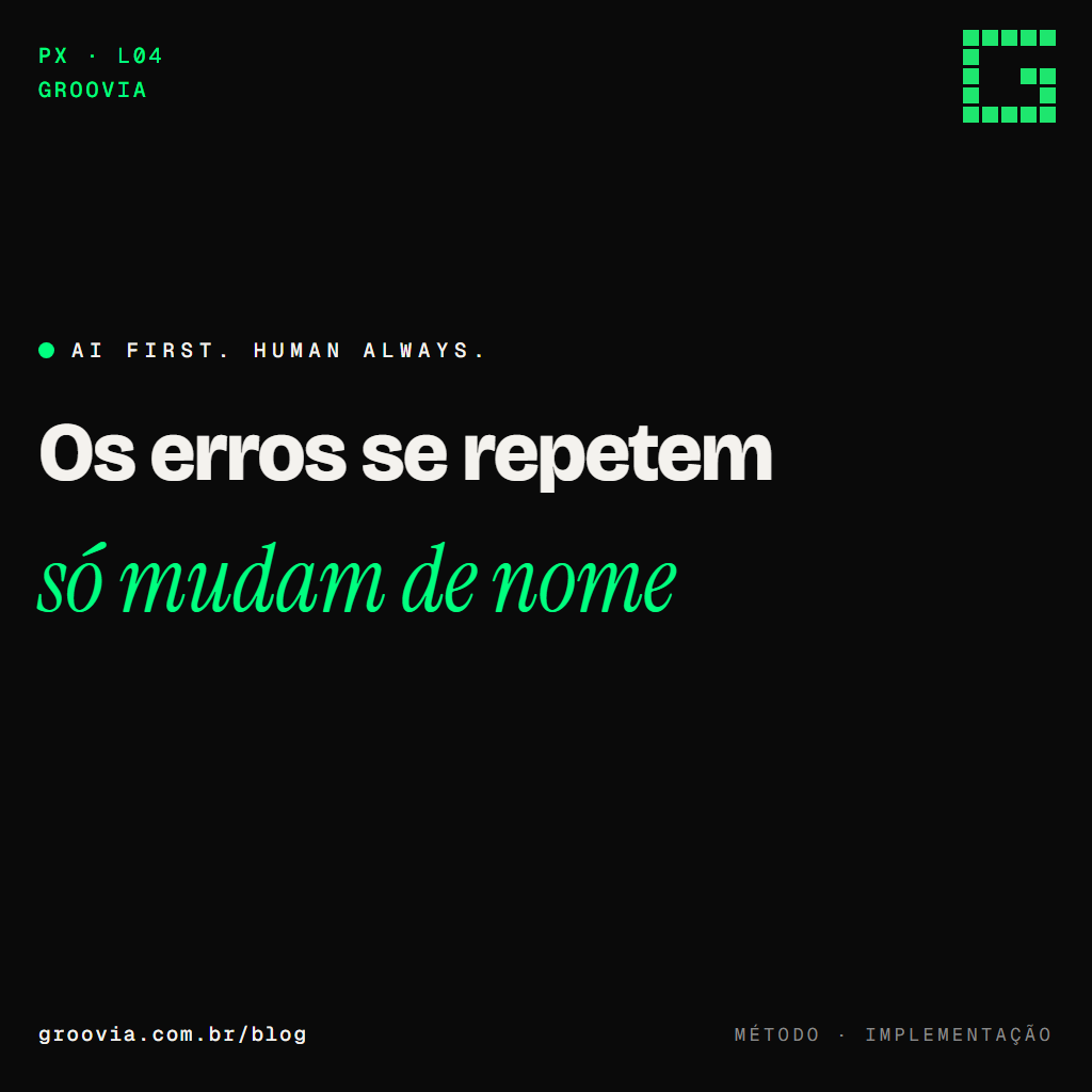 Erros na implementação de IA: os 10 que mais custam caro