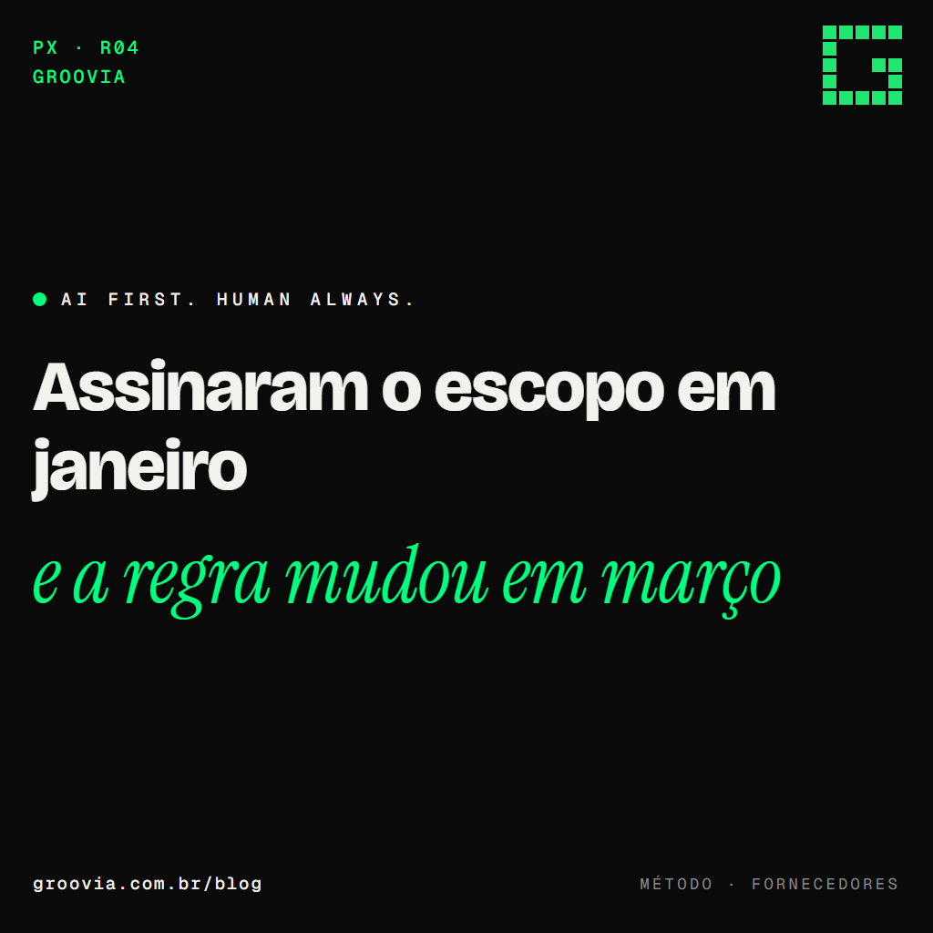 Os 5 formatos de contrato para implantar IA (e o risco que cada um transfere)