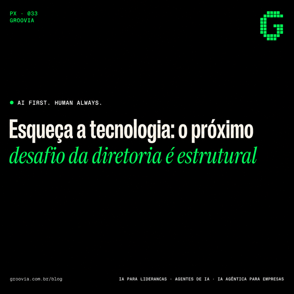 IA agêntica para lideranças: por que os agentes de IA já são o futuro no agora