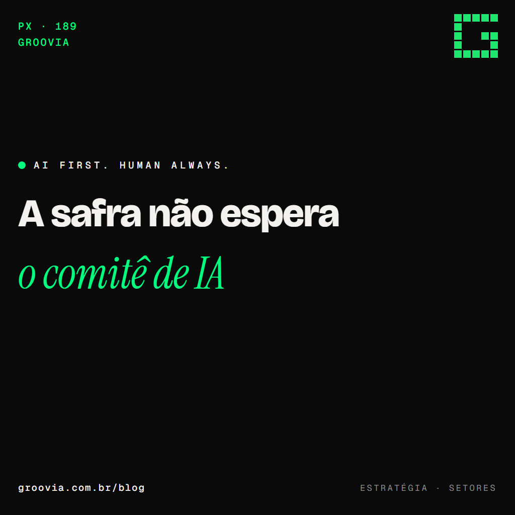 IA no agronegócio: onde ela entra na gestão antes de entrar no trator