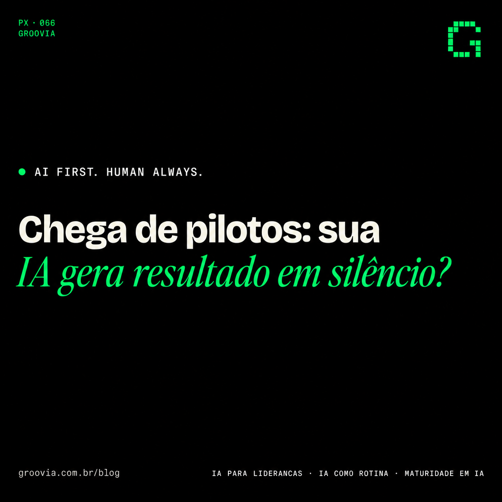 O dia em que a IA deixa de ser projeto e vira rotina