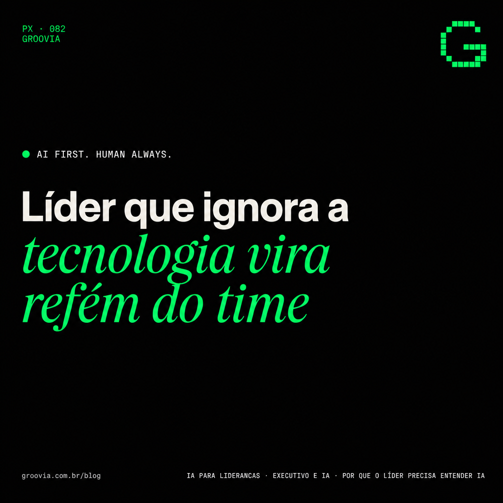O executivo que terceiriza a própria curiosidade sobre IA