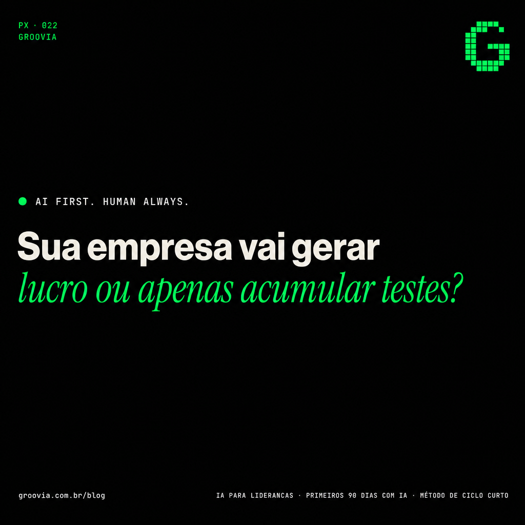 O que muda de verdade nos primeiros 90 dias com inteligência artificial