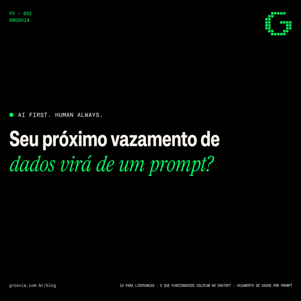 O que os colaboradores colocam na IA quando ninguém está olhando: contratos, código e planilhas
