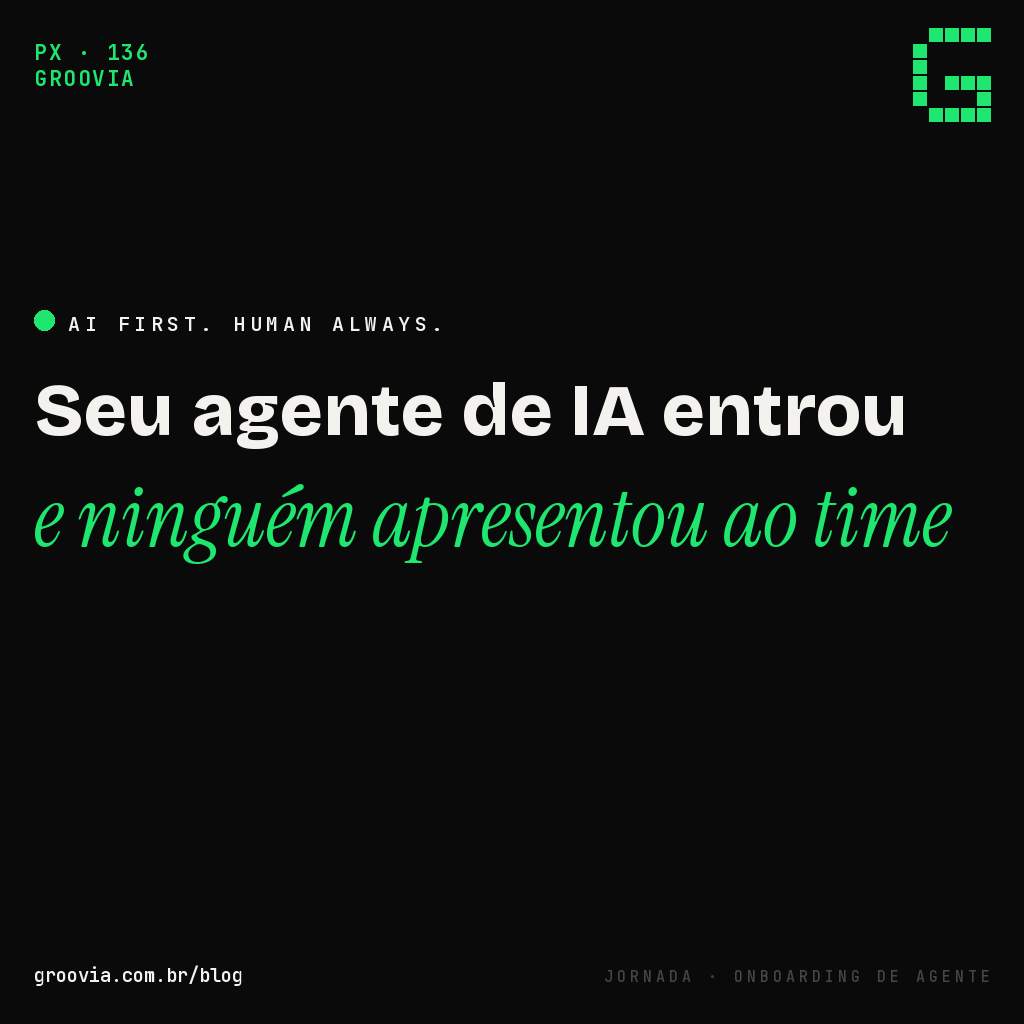 O onboarding que sua empresa esqueceu: como apresentar um agente de ia ao time