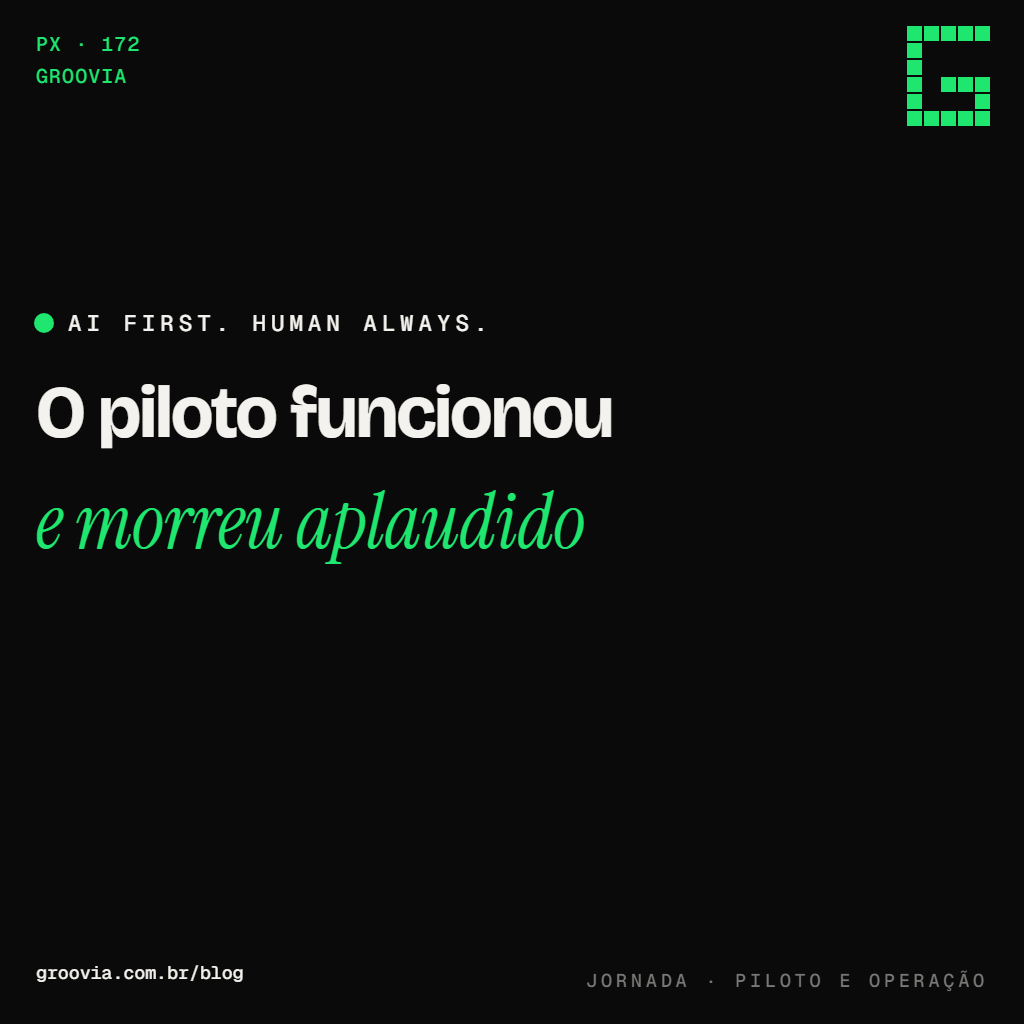 O piloto de IA que deu certo e ficou sem dono