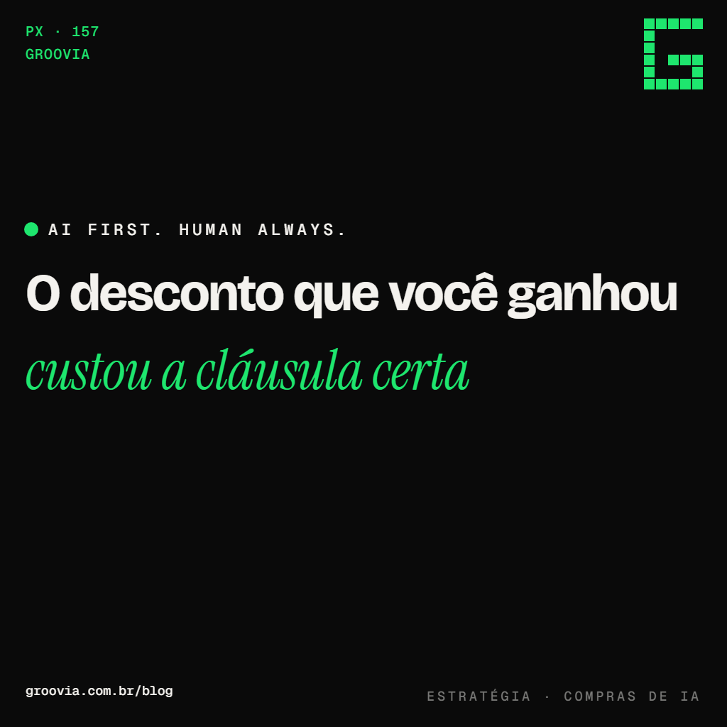 Procurement de IA: como a área de compras avalia fornecedor sem virar refém
