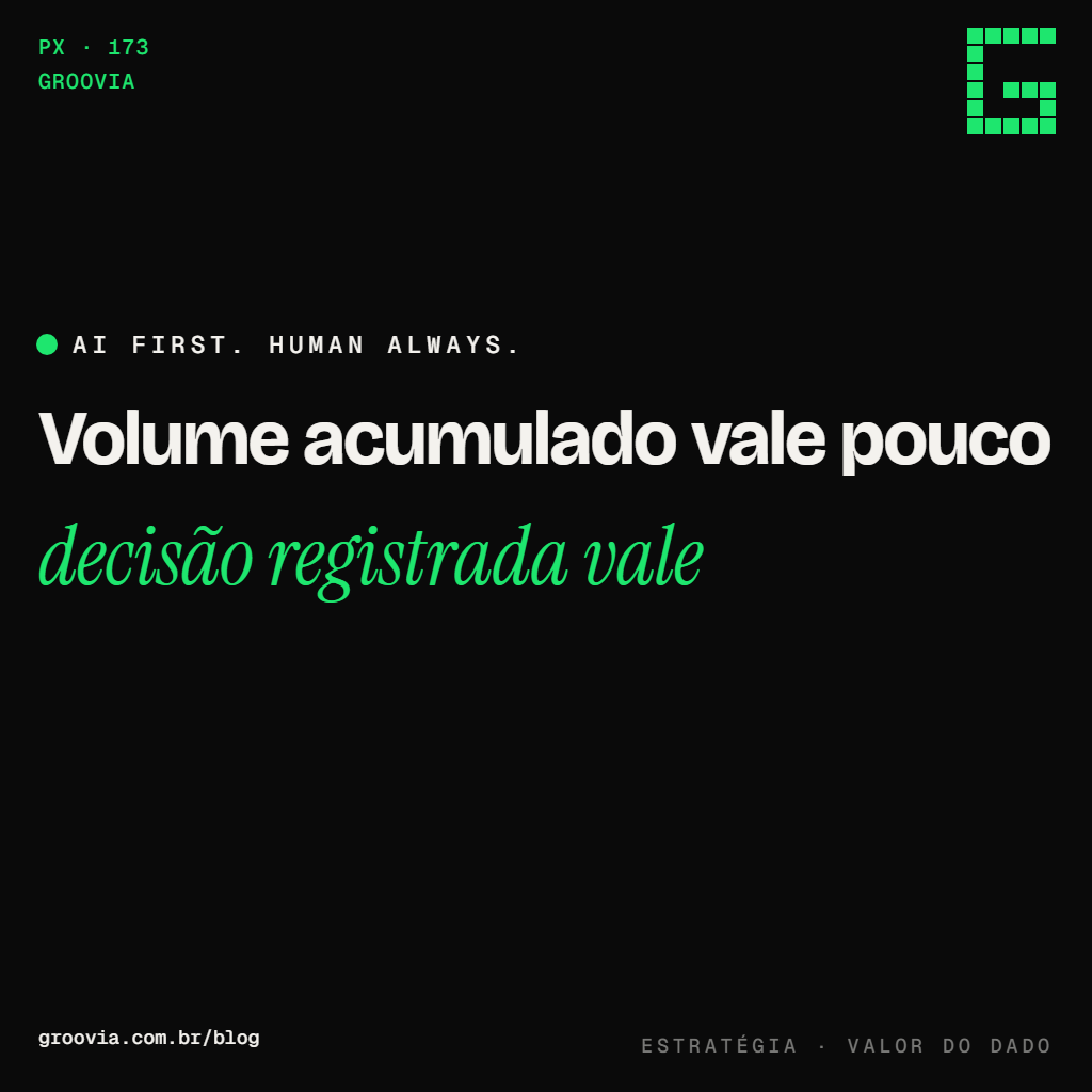Quanto vale o dado da sua empresa depois que a IA entra