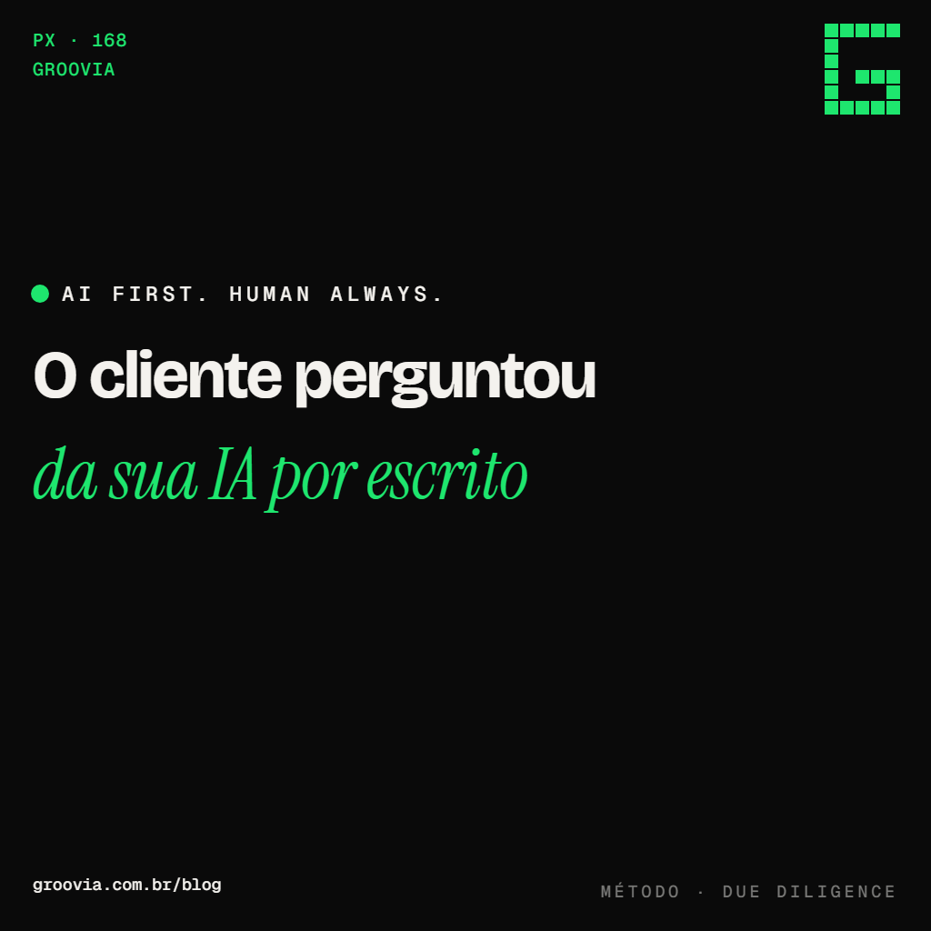 O questionário de segurança de IA que o cliente enterprise manda