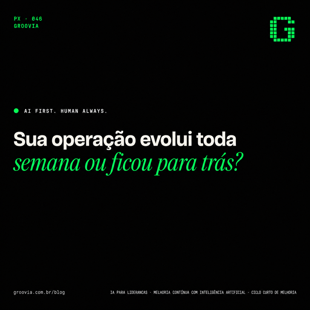 Como criar uma rotina de melhoria contínua com IA na operação