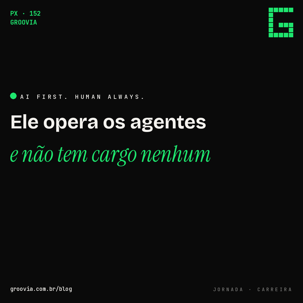 A trilha de carreira que a sua empresa ainda carece de criar: operador de agente de IA